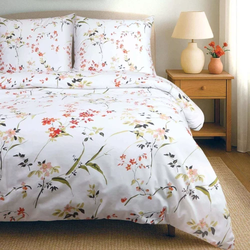 31513/1 Biancheria da letto Flannelove Darymex beige dandelions- set, 100% cotone, caldo e morbido