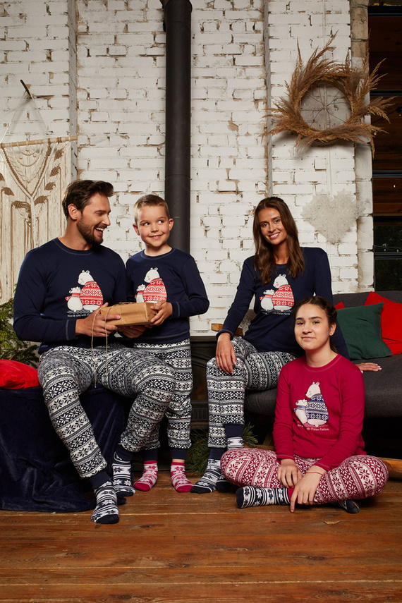 Arktyka Pigiama per bambini Moda italiana - blu navy