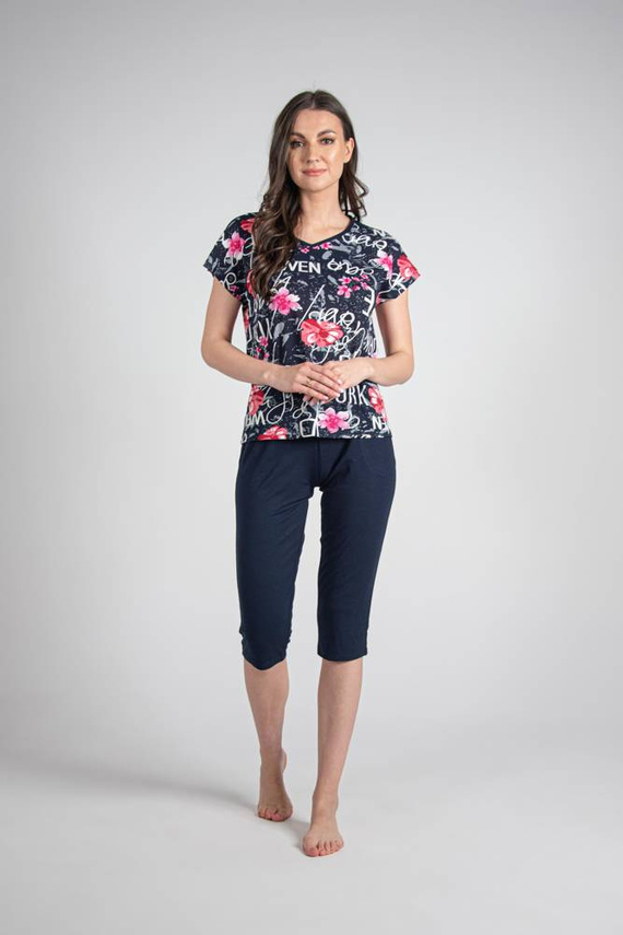 676 Pigiama da donna con suola Forex - blu navy