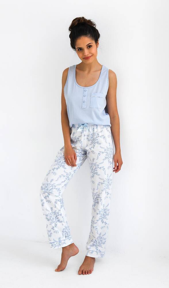 Pigiama donna Arely Sensis - blu