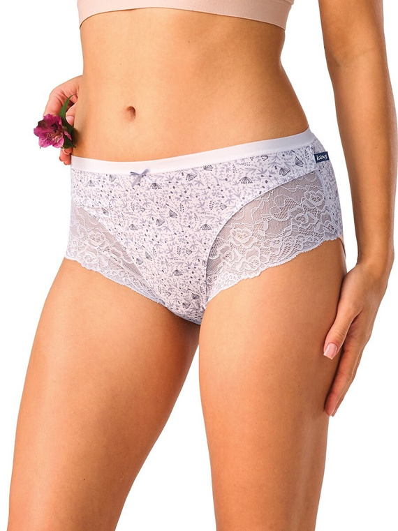 Figi midi Key LPC 616 B26 A2 viola 2-pack cotone con pizzo