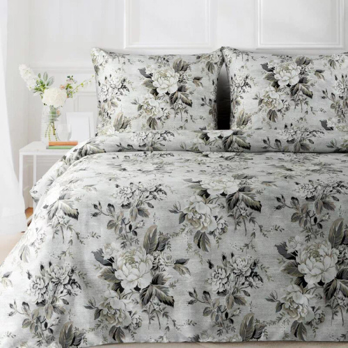 Eurofirany SPRING 62 completo letto 100% raso di cotone Oeko-Tex