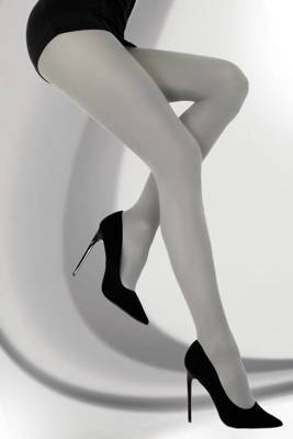 Marcela 40 den Collant grigio LivCo Corsetti
