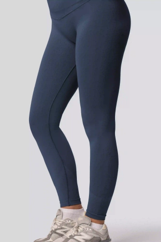 Leggings push-up Spaio PRO vita alta modellanti coprenti navy blue