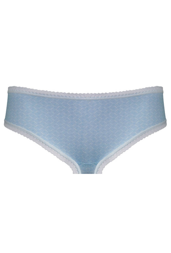 VF-2 Mutandine a vita bassa da donna 2 pezzi Vena blu/mandorla