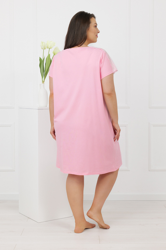 Camicia da notte Sensual Italian Fashion cotone pizzo comfort