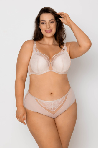 Mediolano Amelia Semi 19203 Beige – reggiseno semi-soft in pizzo MSS3
