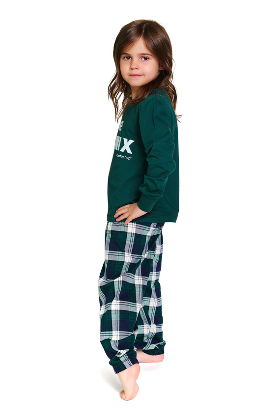 Doctor Nap 7342 - Pigiama unisex per bambini "The Remix" | Collezione famiglia, produzione polacca - blu navy