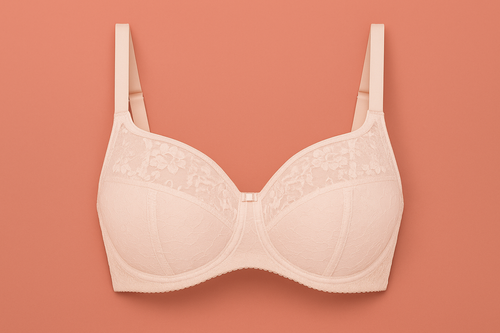 VB-435 Reggiseno - semitrasparente, con pizzo Vena nudo