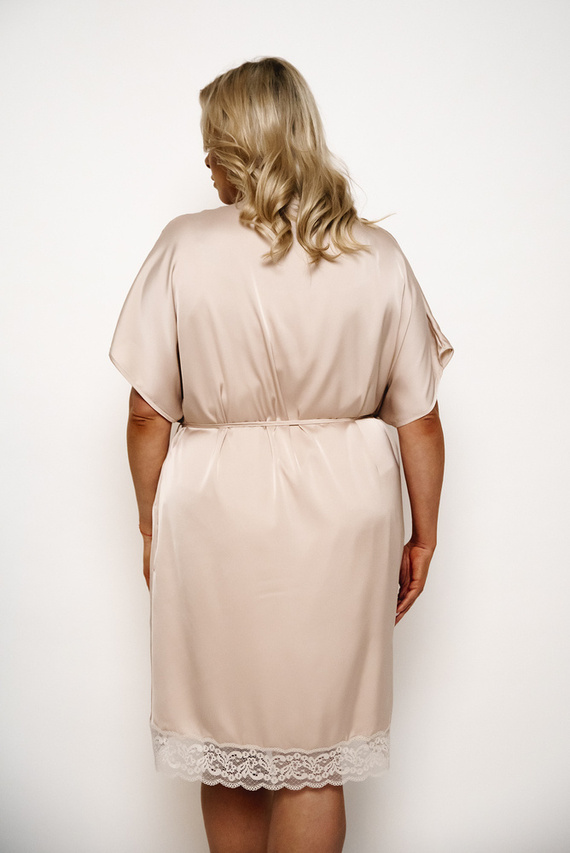 Touch Accappatoio a maniche corte Moda italiana - beige