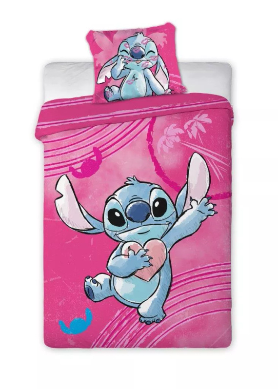 Biancheria letto Lilo e Stitch Faro 100% cotone morbida bambini
