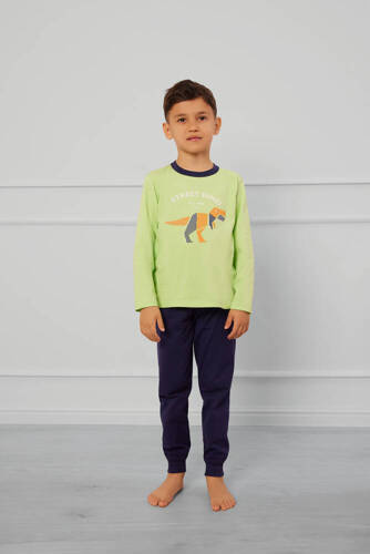 Pigiama Rex Boys Italian Fashion - verde lime/verde