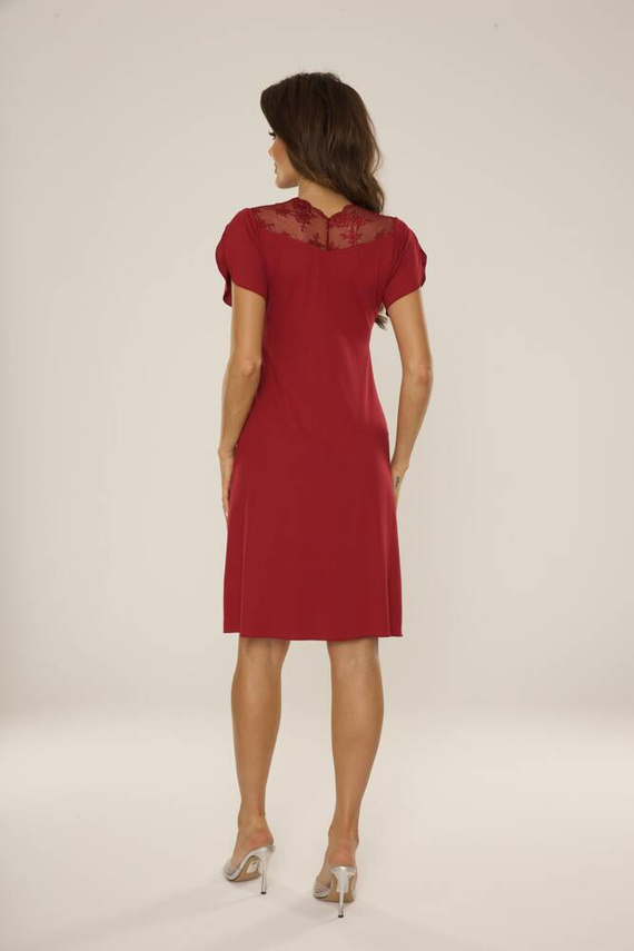 754 Camicia da notte Lilian De Lafense - bordeaux