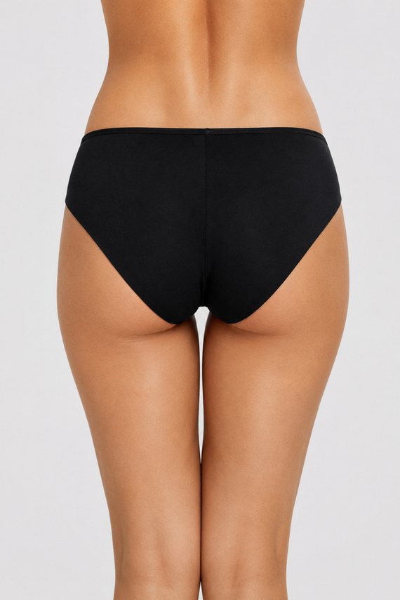 Mediolano Luka 07037 Slip laserati beige senza cuciture in microfibra