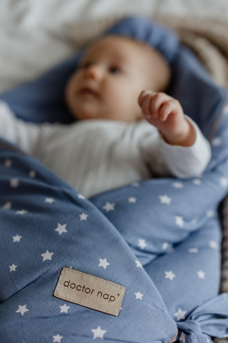 4460 Doctor Nap rotondo neonato in cotone reversibile