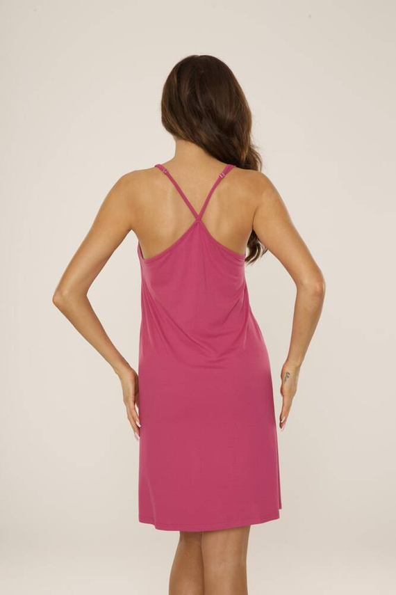 765 Camicia da notte Carmel De Lafense - fucsia