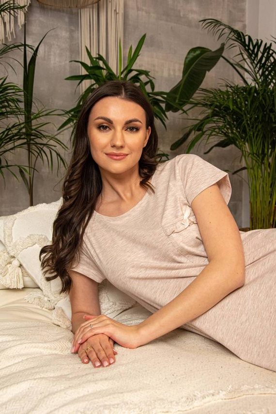 677 Camicia da notte Mariposa II Forex - beige melange