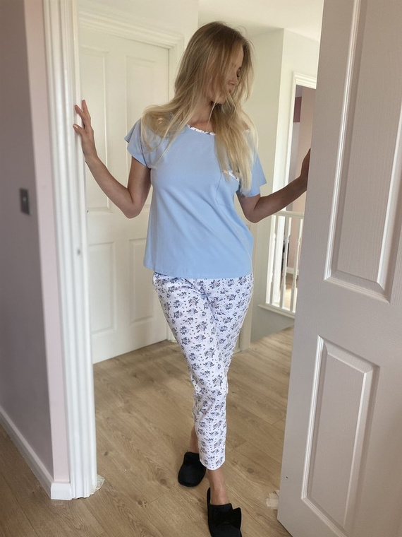 434 Pigiama da donna Maribell Forex - blu