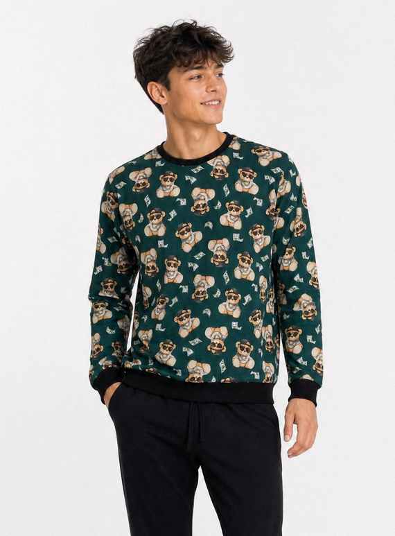 Cornette Player 967/59 pigiama per adolescente – cotone, pantaloni lunghi