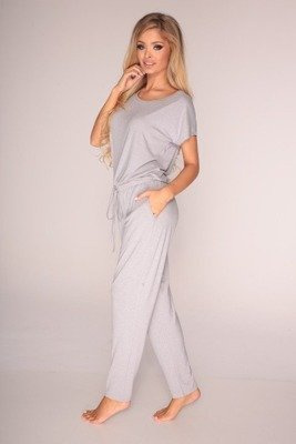 308 Tuta pigiama donna Paula - grigio