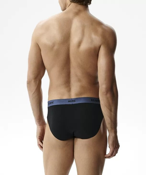 Slip da uomo Atlantic 6SMP-004 A6 multicolor – confezione da 6, 95% cotone, modello sportivo