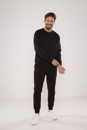 728 Felpa da uomo Just Forex - nero