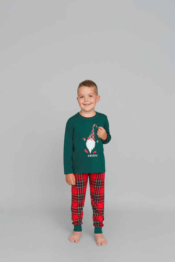 Narvik Pigiama da bambino Moda italiana - rosso/stampa