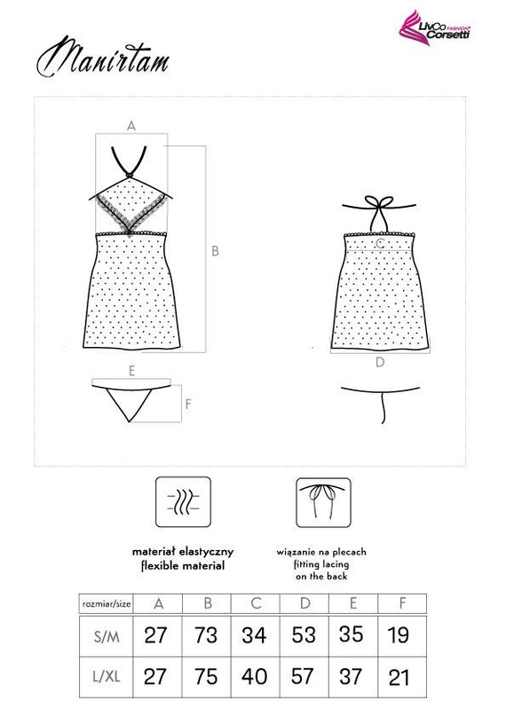 Manirtam Set due pezzi per donna LivCo Corsetti Fashion