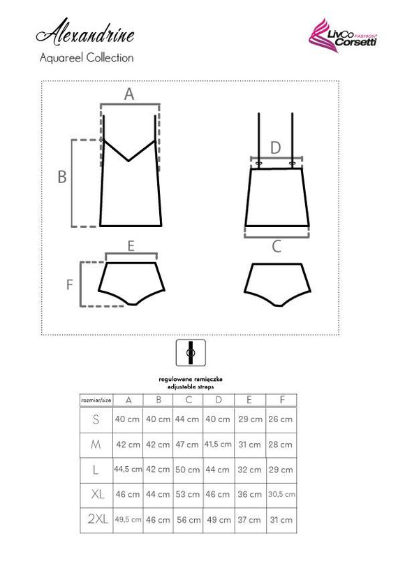 Set donna Alexandrine LivCo Corsetti Moda