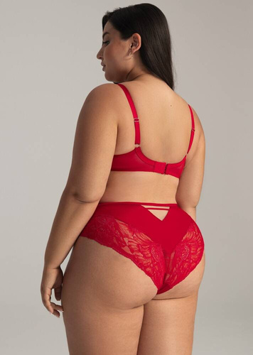 1824/1 Maxi reggiseno morbido Ava rosso