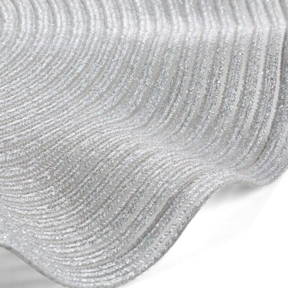 Sottopiatto Eurofirany elegante tovaglietta da tavola glamour June silver