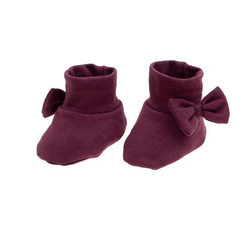 217267 Scarpe Alisa Nicol - bordeaux con fiocco