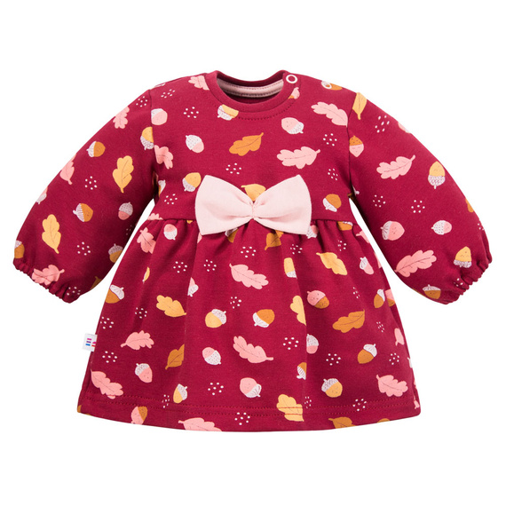 Abito Fluffy Tails Baby Eevi - marrone, cotone, manica lunga