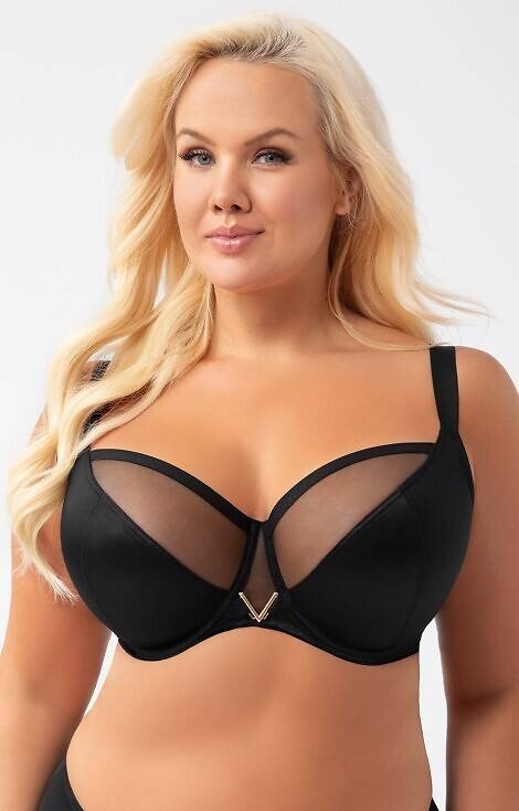 K 564 Vicky Reggiseno morbido Gorsenia nero