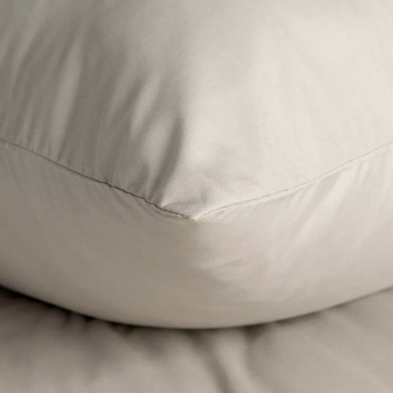 Biancheria da letto MI in microfibra Eurofirany morbida con cerniera 100% poliestere beige