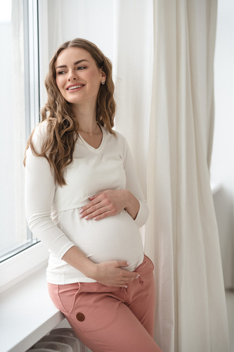 Milk&Love Milk Shirt maglia premaman e allattamento 7/8