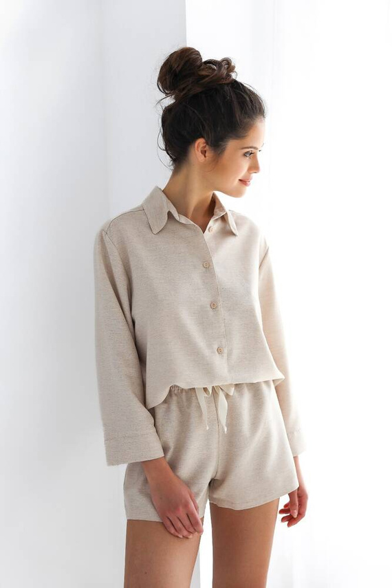 Pigiama da donna Enrica Sensis - beige