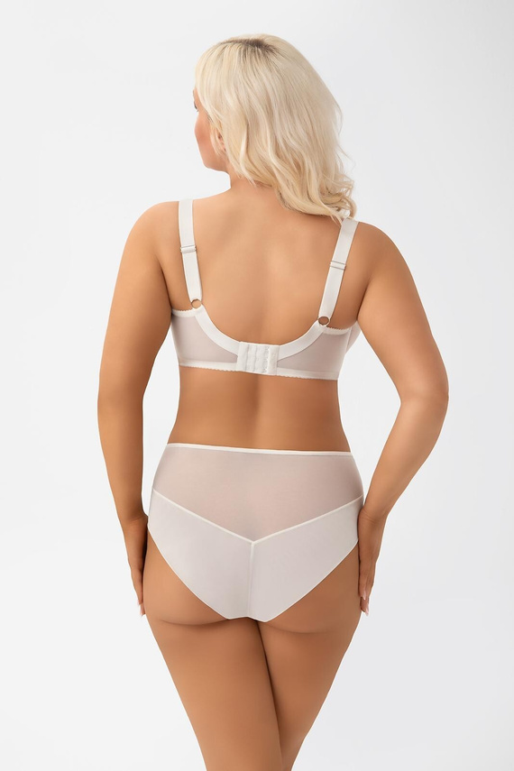 Reggiseno soft Gorsenia Tessa G010 tulle ricamo seno grande