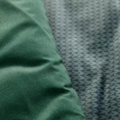 Jaremy Biancheria da letto natalizia in microfibra Eurofirany verde - decorata con stampa in stile scandinavo