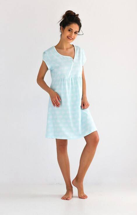 Camicia da notte Alma Sensis - menta