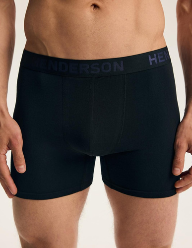 Bokserki męskie Henderson 45484 Fend2 2-pak in cotone con elastico largo e logo