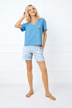 Pigiama corto - blu