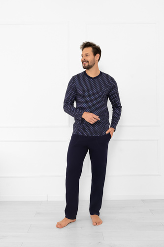 Pigiama da uomo Gerard Italian Fashion - cotone, manica lunga e pantaloni