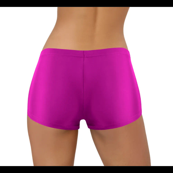 Sesto Senso DS01 Shorts da bagno donna sportivi in tessuto tecnico ad asciugatura rapida color amaranto