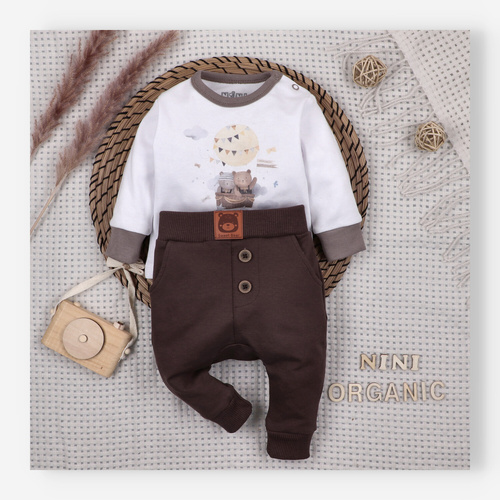 Nini Maglietta Neonato 100% Cotone Biologico – Made in Polonia