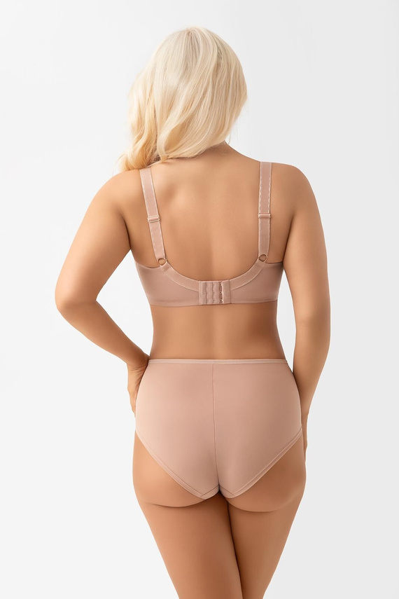 Reggiseno soft Gorsenia K937 Evia cappuccino morbido per seno grande