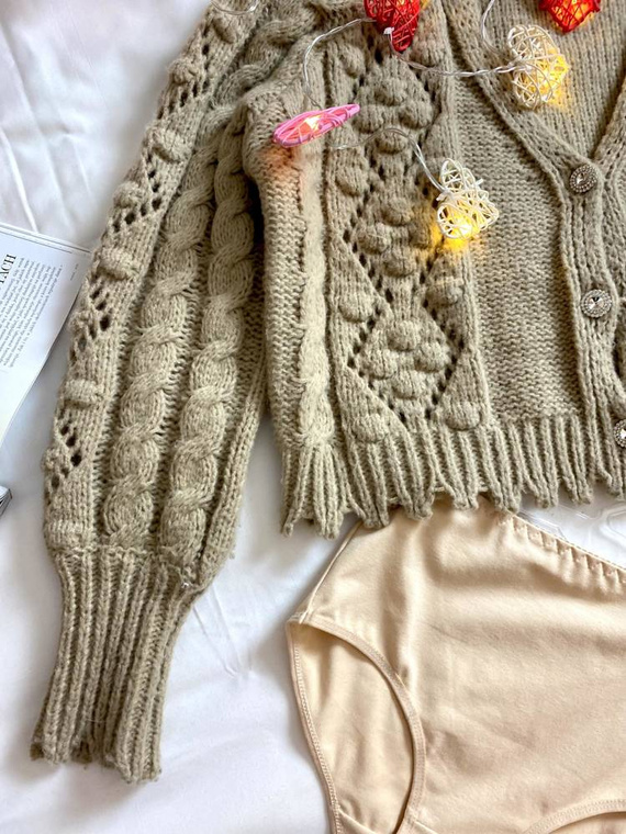 018 Sara Slip alto De lafense - beige