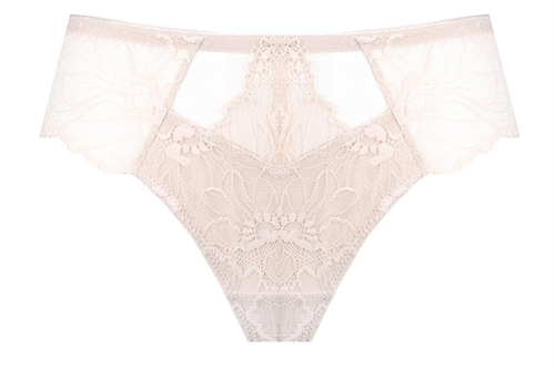 Slip in pizzo Belem Unikat beige – morbido, comodo, invisibile