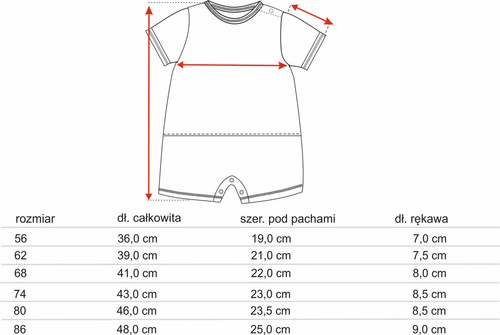 ABN-5452 Ramponi per bambini Sea Of Joy Nini - cotone organico, comodi bottoni a pressione