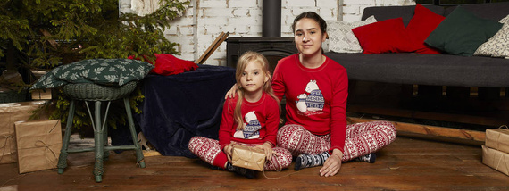 Arktyka Pigiama per bambini Moda italiana - rosso/stampa